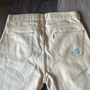 Golf Wang ivory denim bottoms